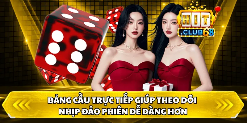 Bảng cầu trực tiếp giúp theo dõi nhịp đảo phiên dễ dàng hơn